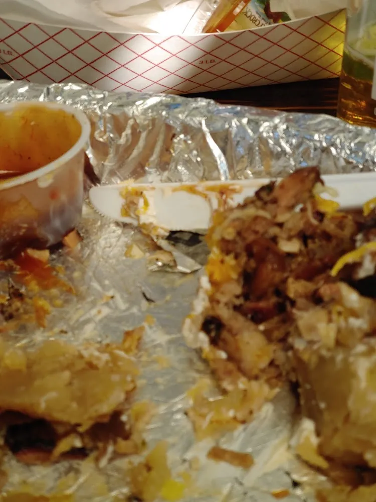 Bake Potato and Pulled Pork