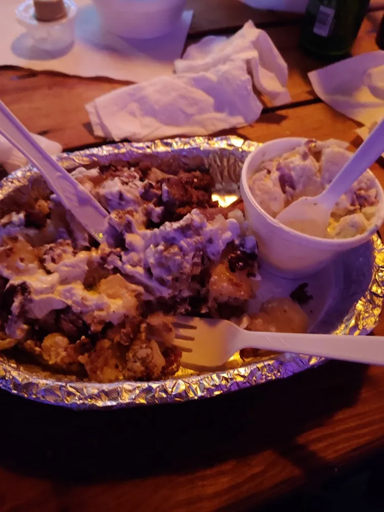 Pork Loaded Baked Potato