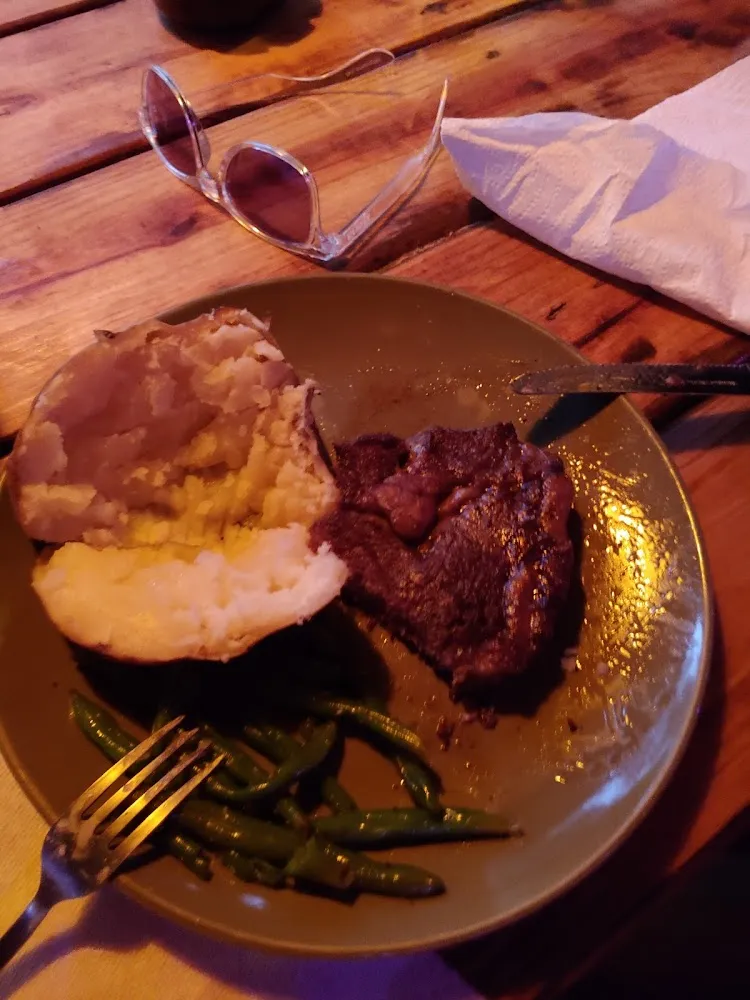 Rib Plate Bake Potatoes