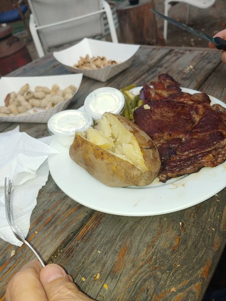 Ribeye Steak Baked Potatoes